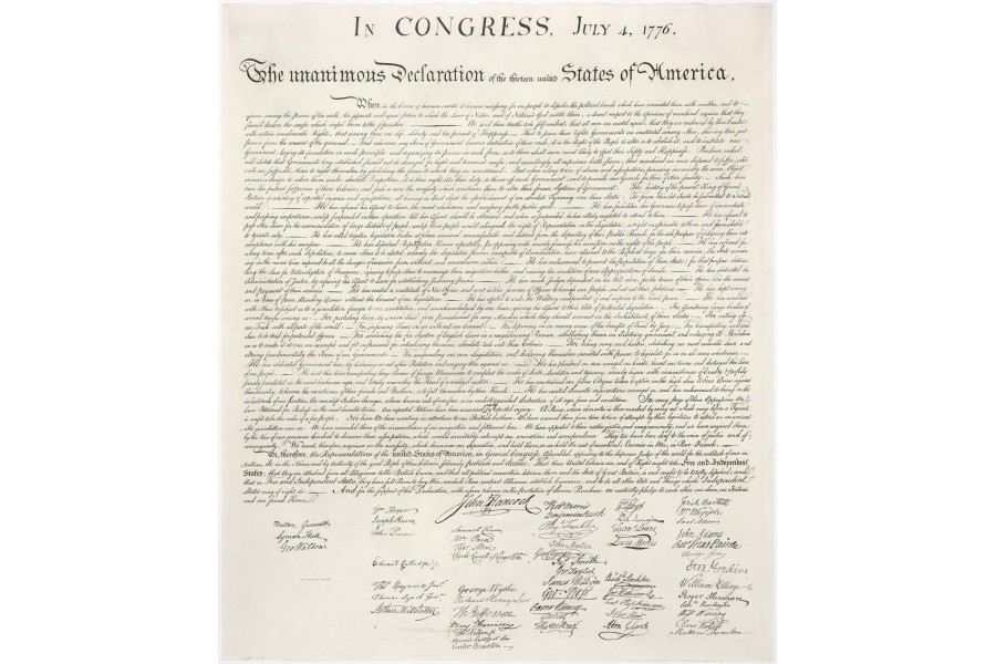 The Unanimous Declaration of the Thirteen United States of America