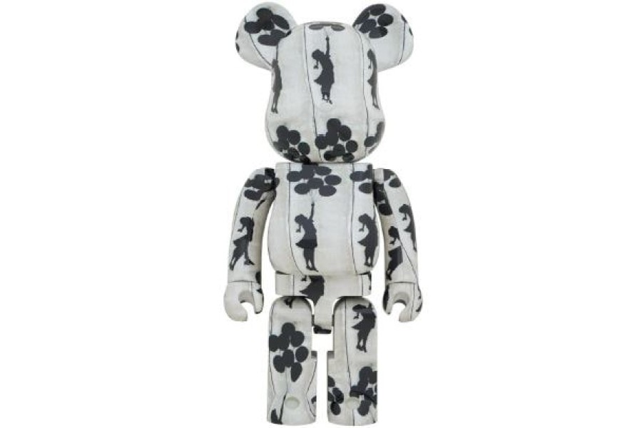 Bearbrick Flying Balloons Girl