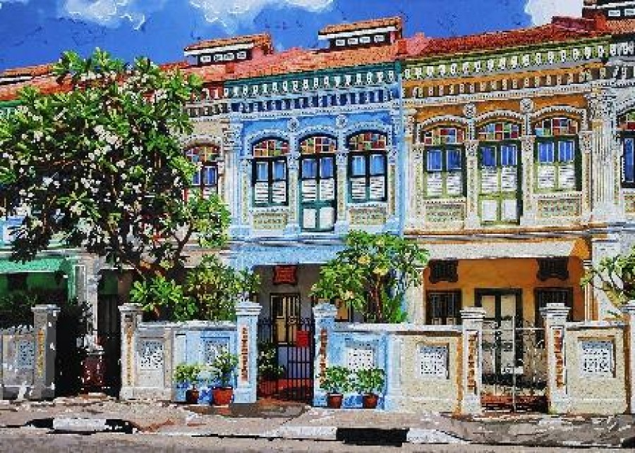 Shophouses, Koon Seng Road Singapore