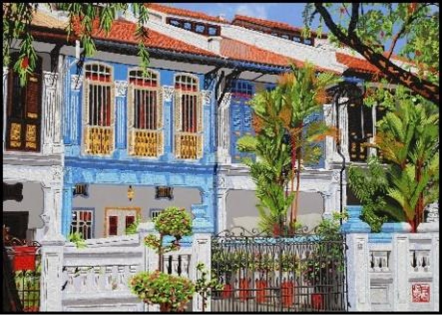 Shophouses, Emerald Hill Road 3