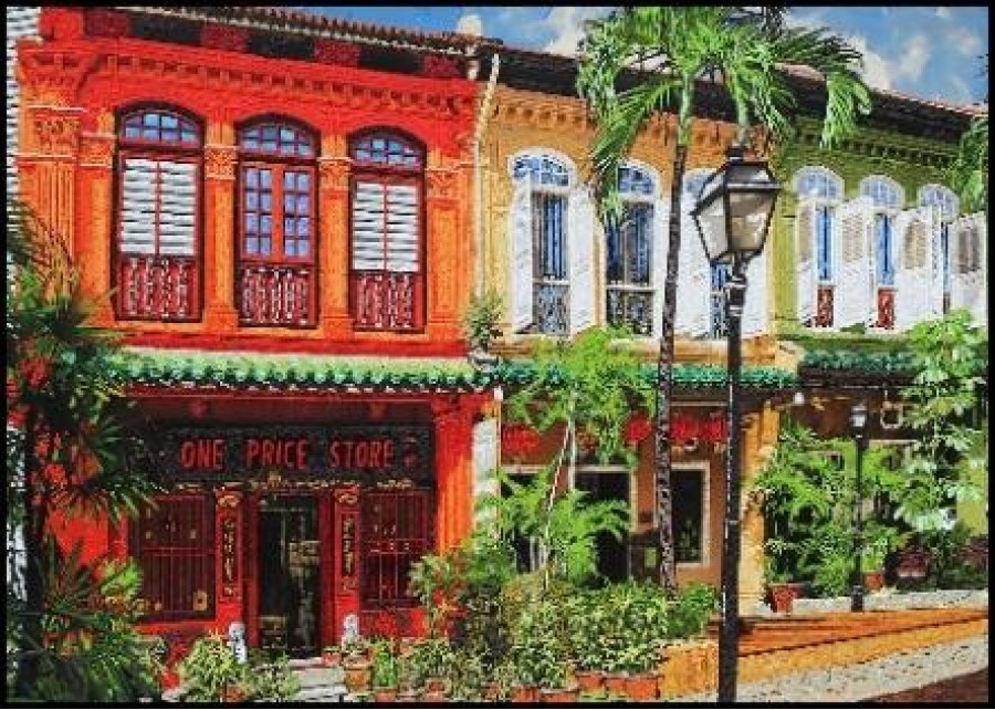 Shophouses, Emerald Hill Road Singapore